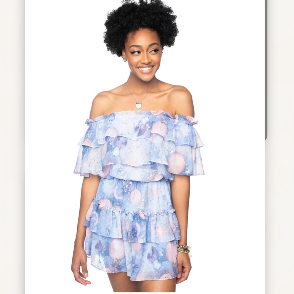 Buddy Love Kiera Printed mini dress